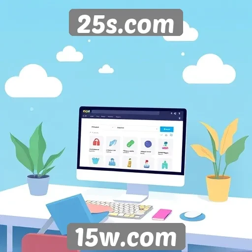 A experiência do usuário em 25s.com